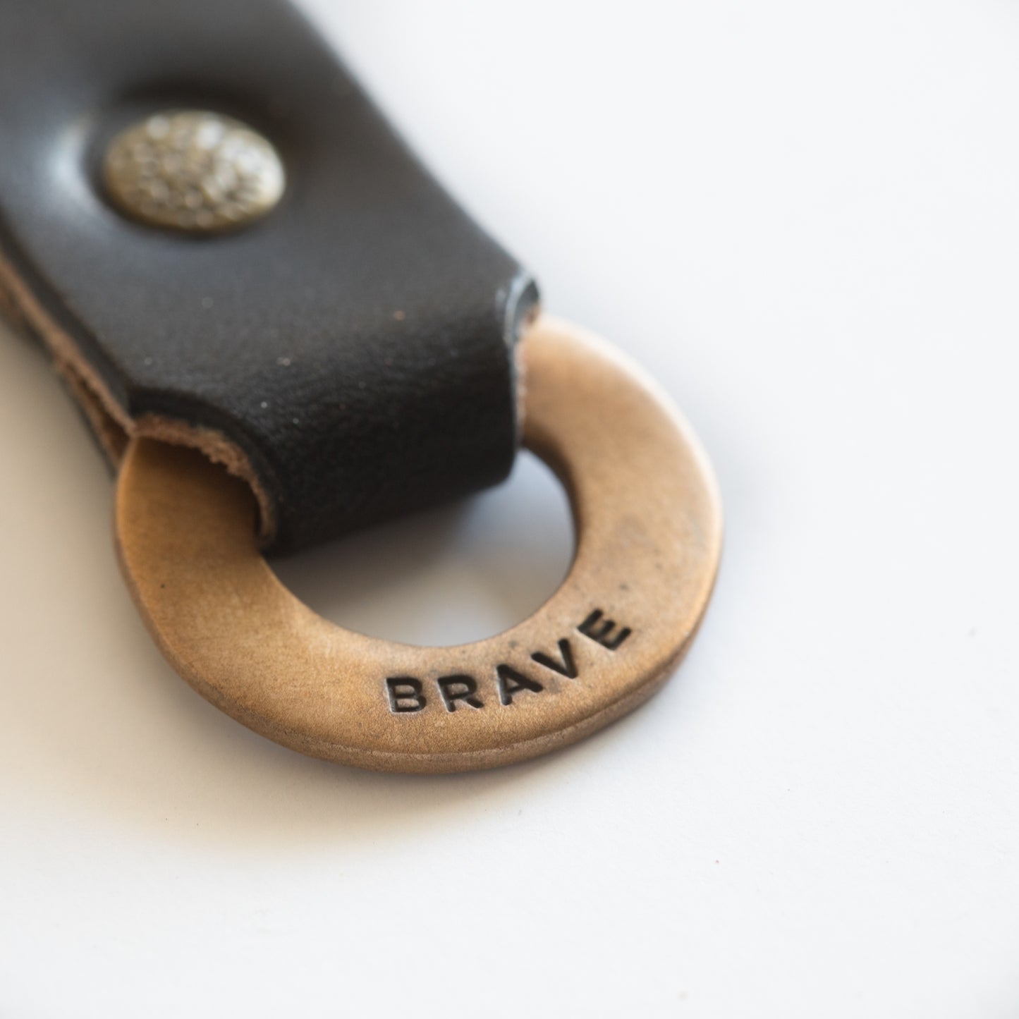 Totality Brave Key Ring (Brass)