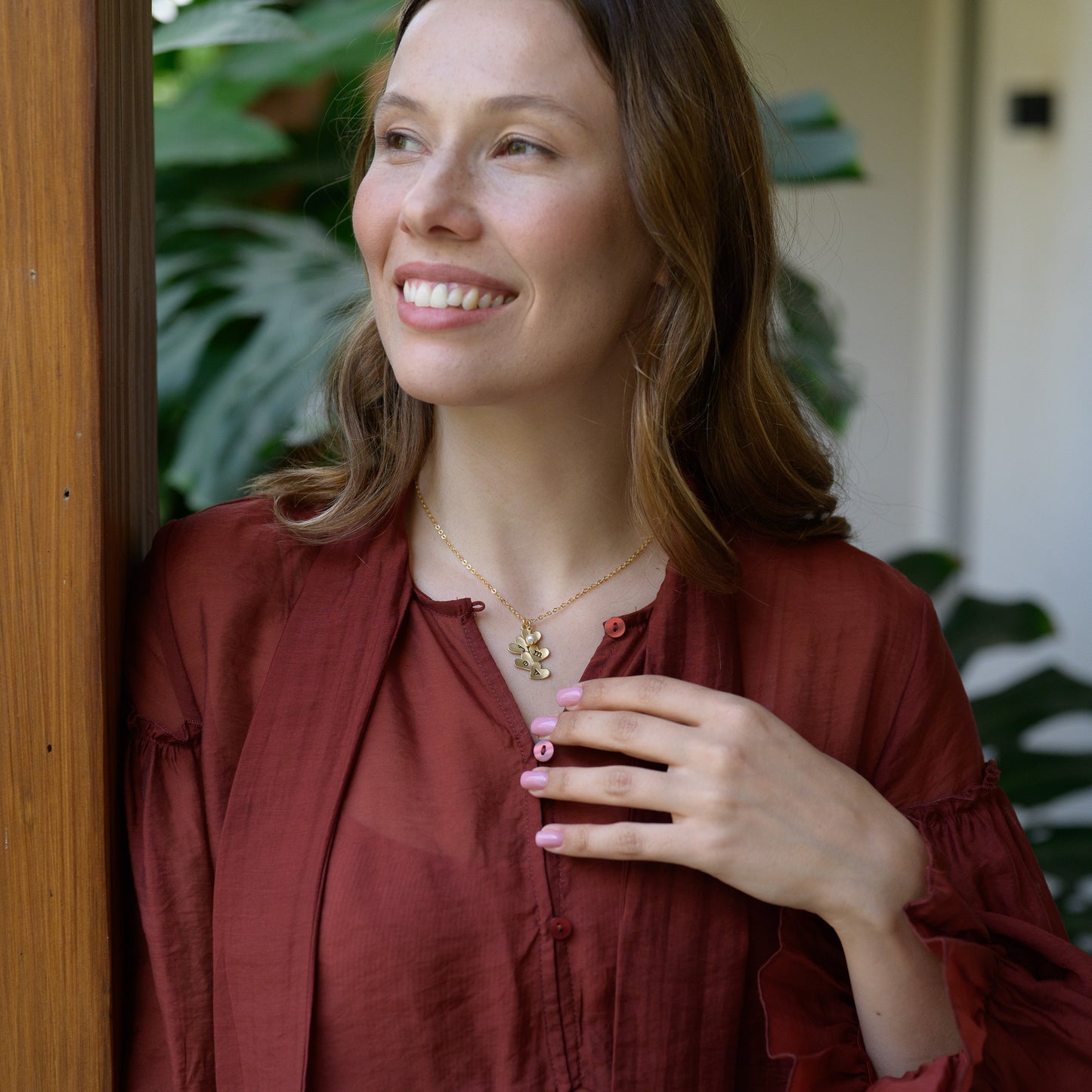 Heaps of Love Necklace (Gold Plated)