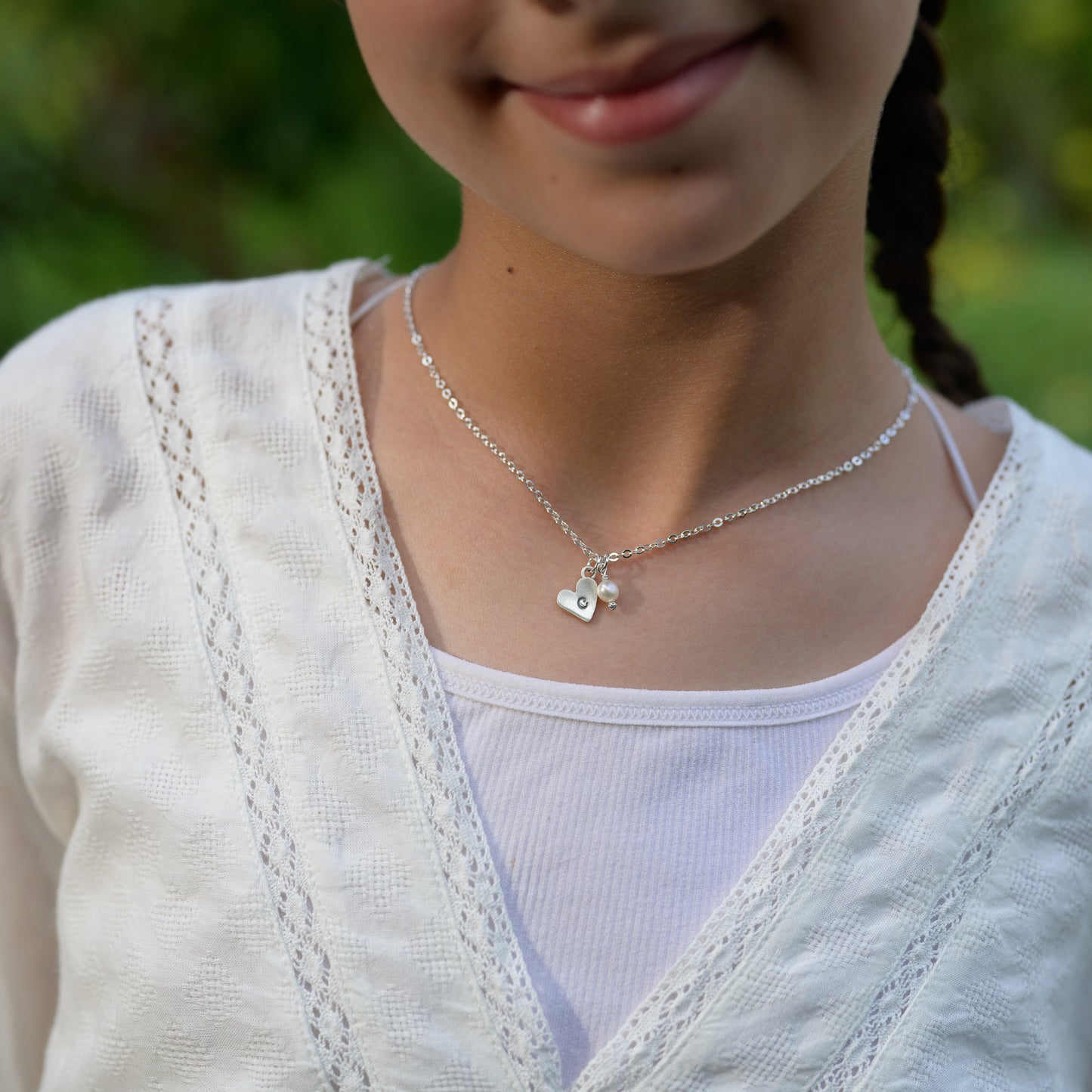 Heaps of Love Necklace (Sterling Silver)