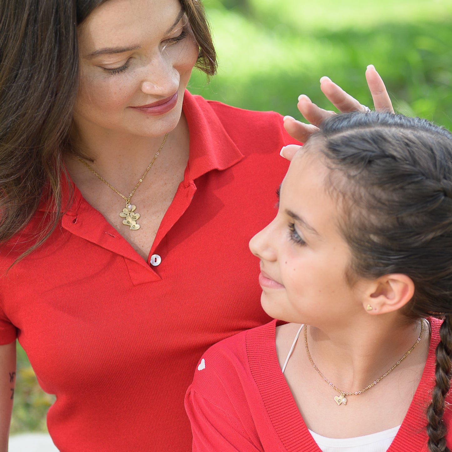 Heaps of Love Necklace (Gold Plated)