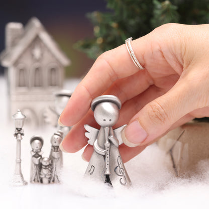 Angel With Flute (Pewter)