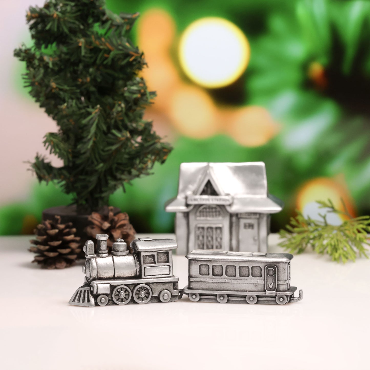 Christmas Train (Pewter)