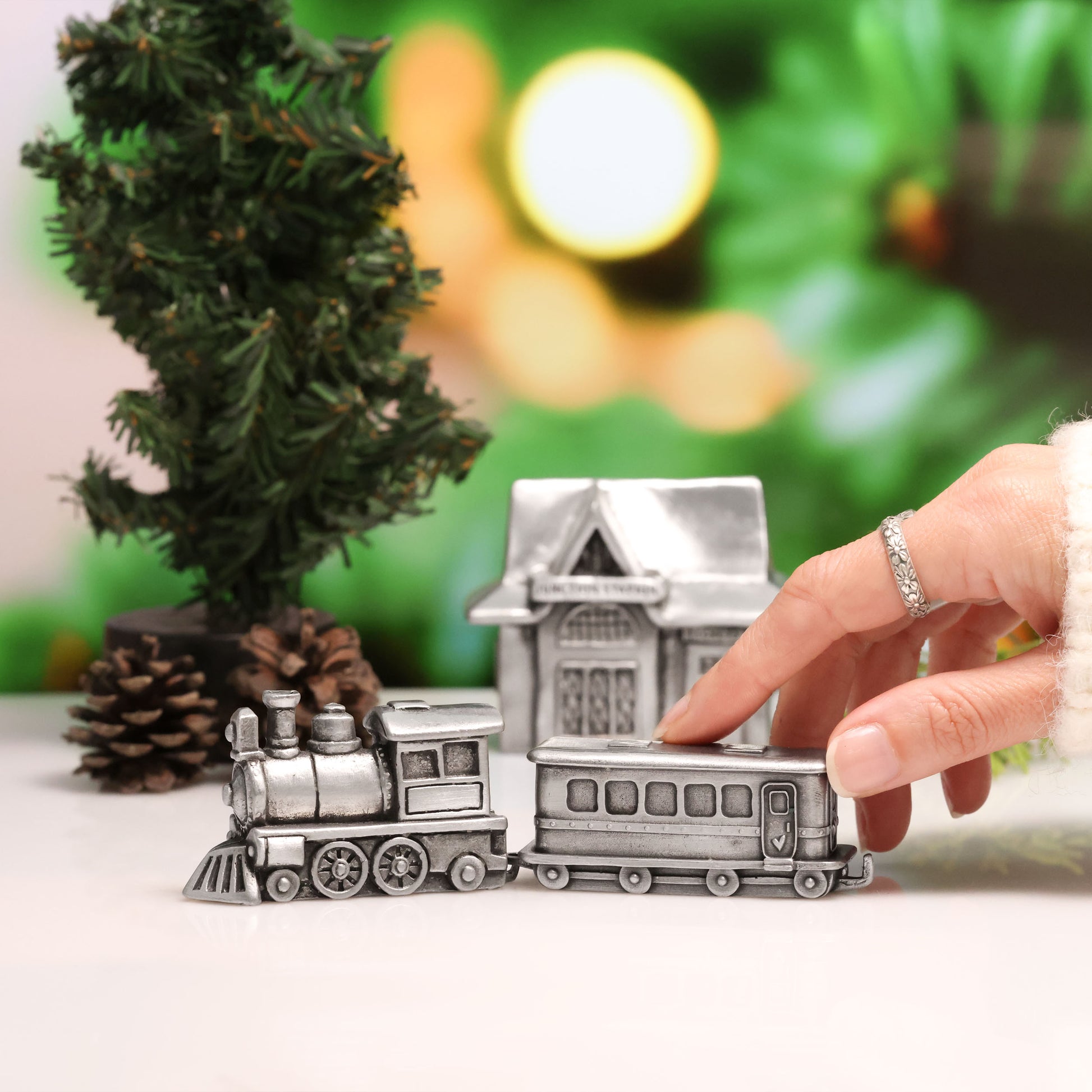Christmas Train (Pewter) - Lisa Leonard Designs