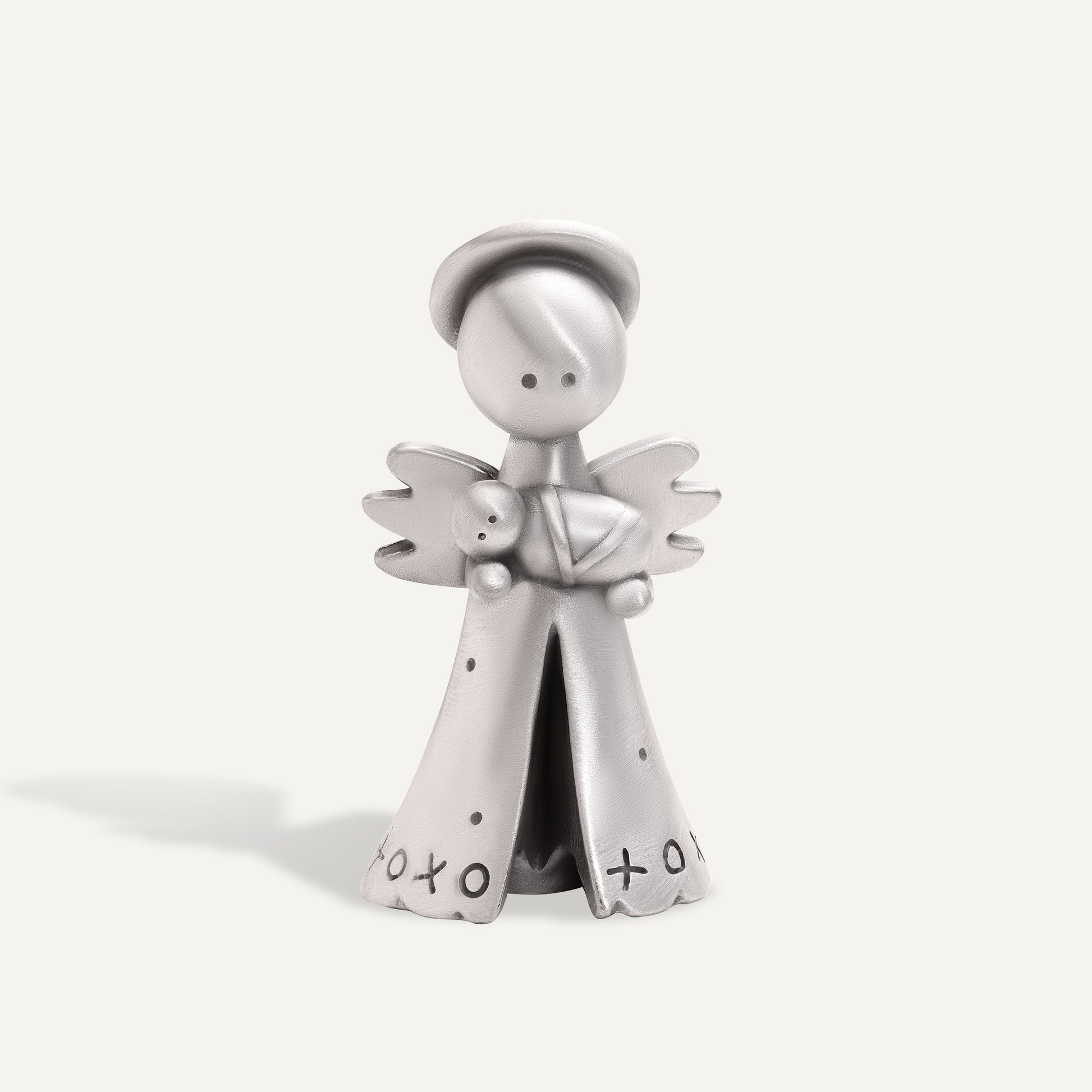 Safely Held Angel With Baby (Pewter) - Lisa Leonard Designs