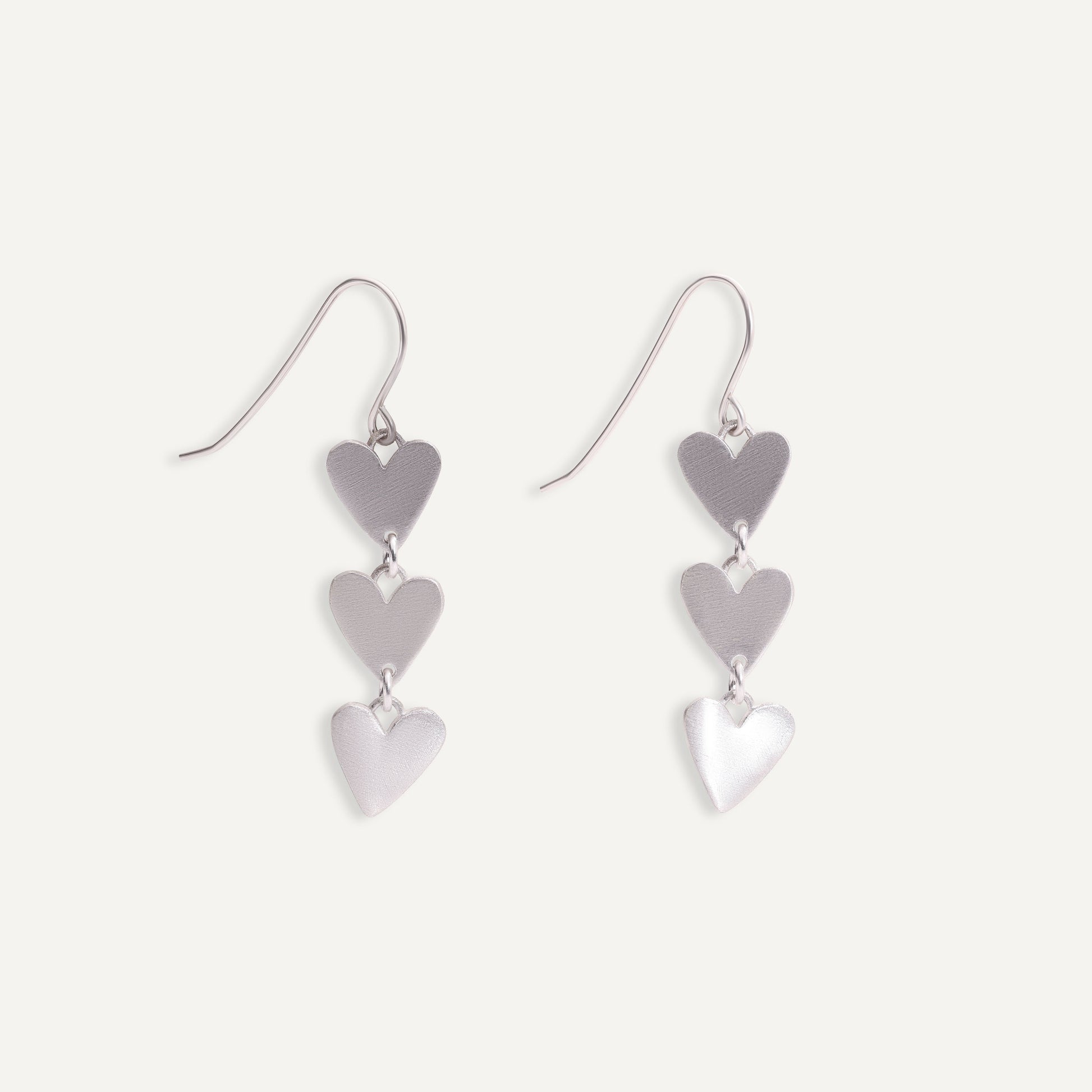 Happy Heart Earrings (Sterling Silver) - Lisa Leonard Designs