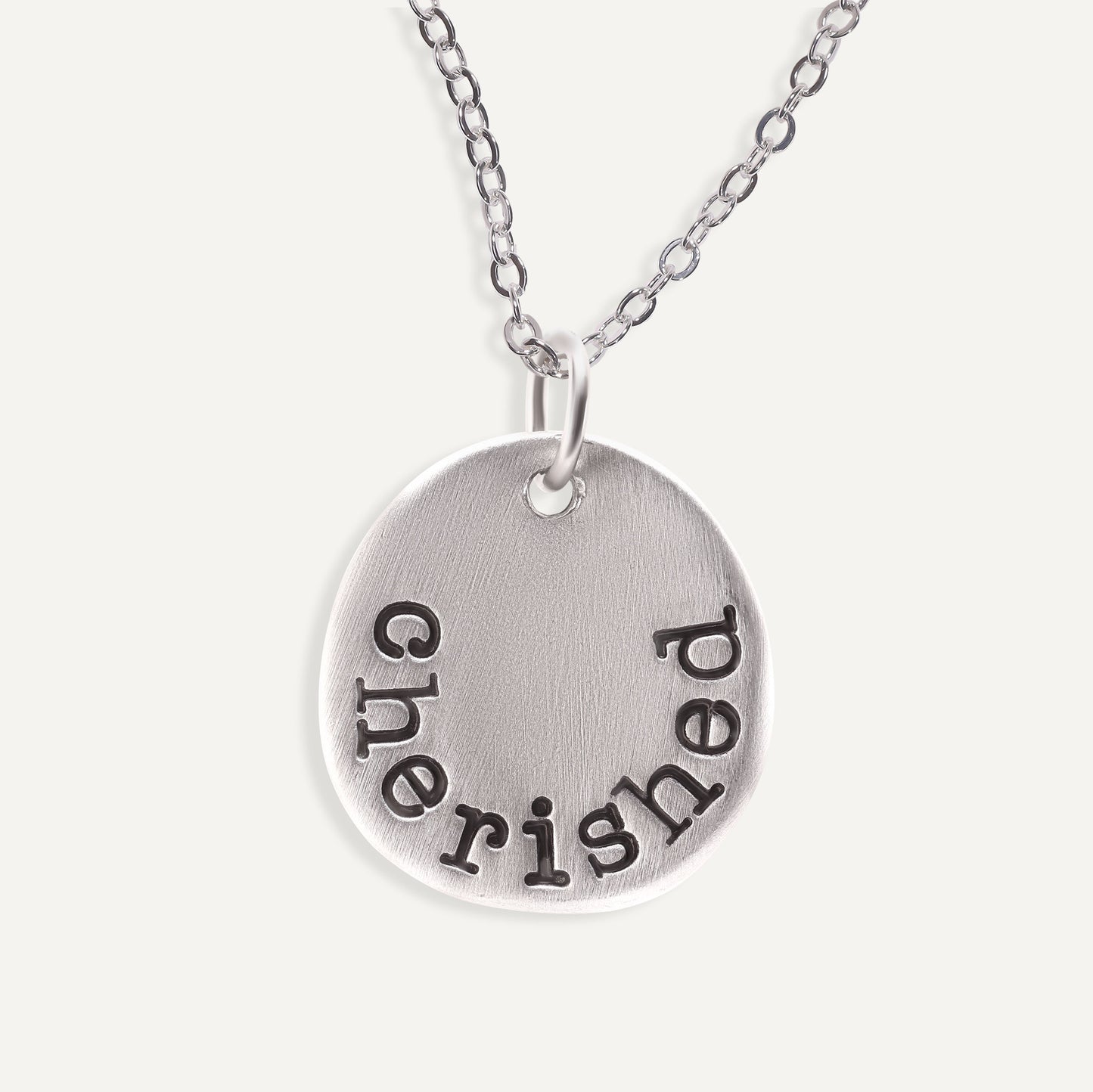 Cherished Necklace (Pewter)