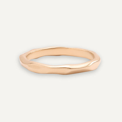 Geometric Stacking Ring (Yellow Gold Plated)