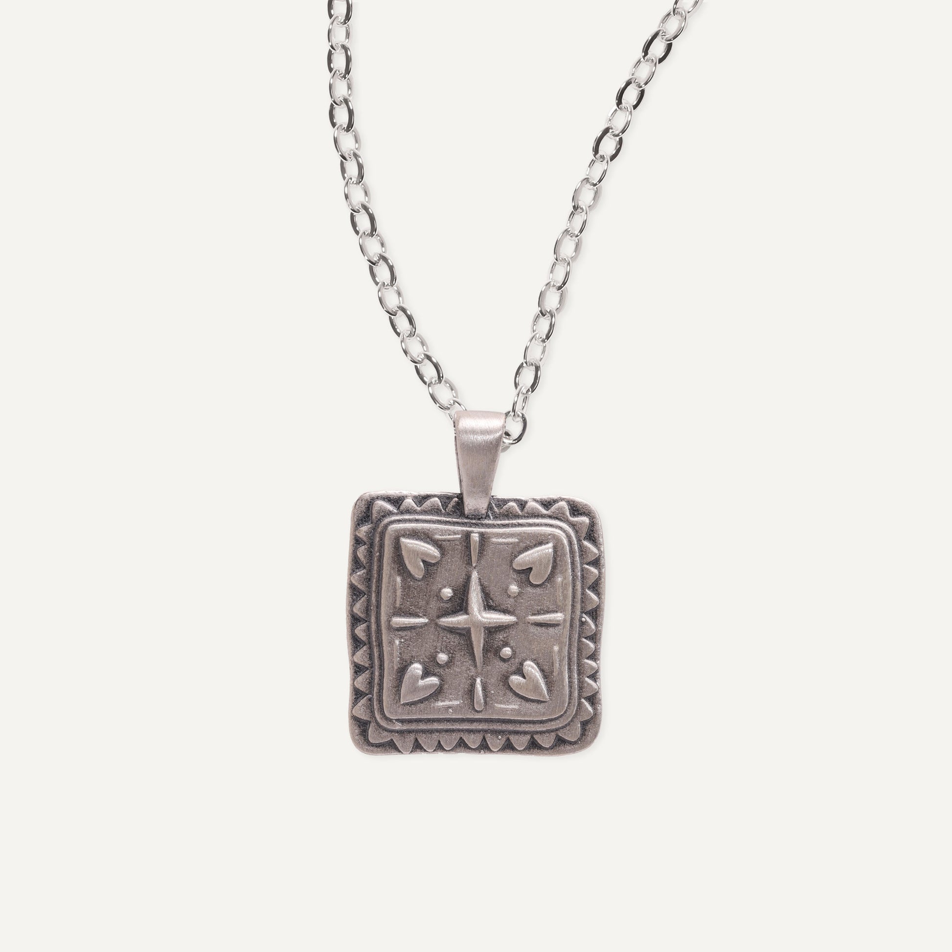 Free Gift - Four Corners Of Love Necklace (Pewter) - Lisa Leonard Designs