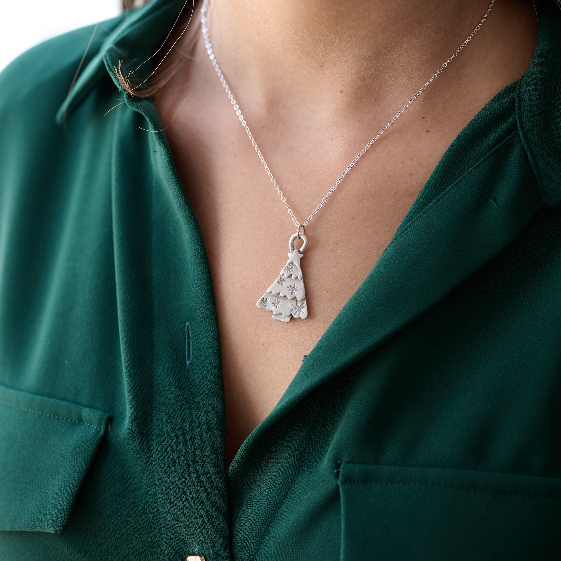 Whimsical Tree Necklace (Pewter) - Lisa Leonard Designs