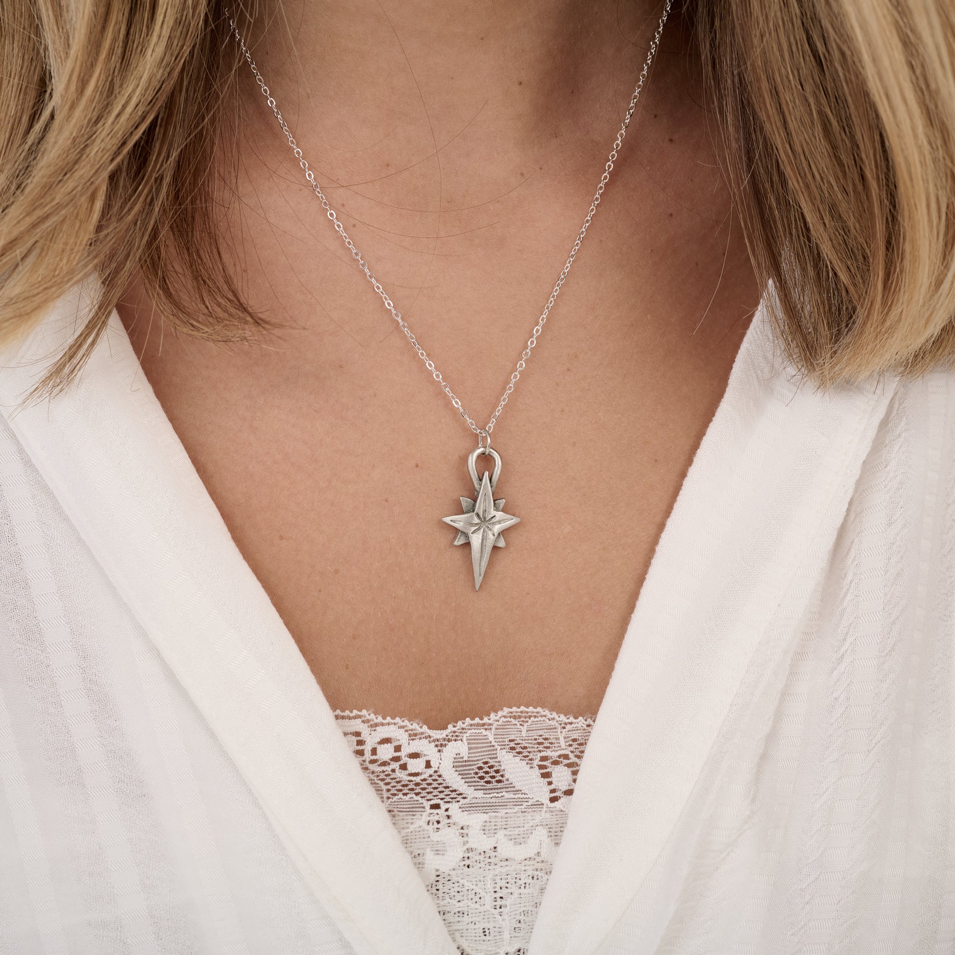 Star Of Wonder Necklace (Pewter) - Lisa Leonard Designs