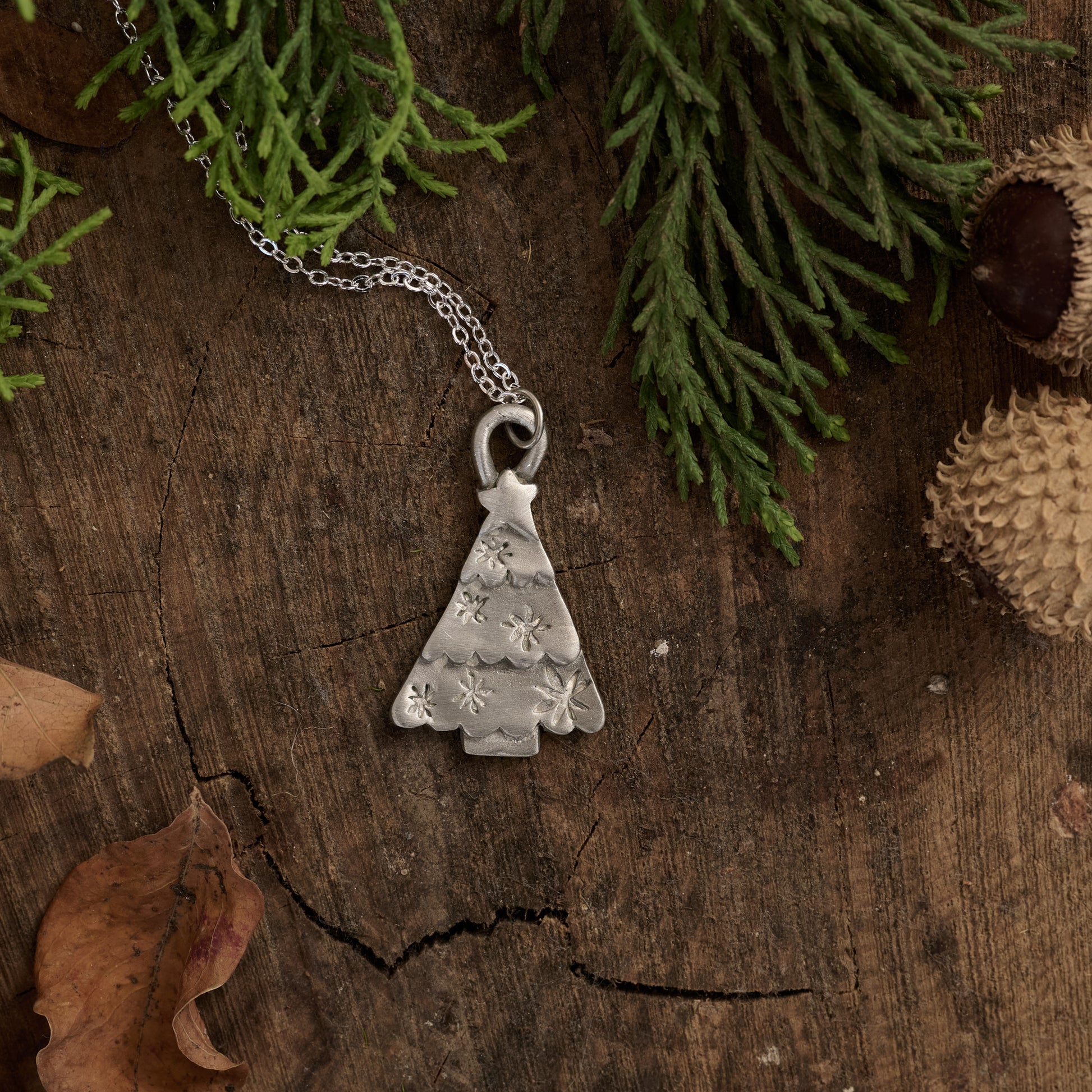 Whimsical Tree Necklace (Pewter) - Lisa Leonard Designs