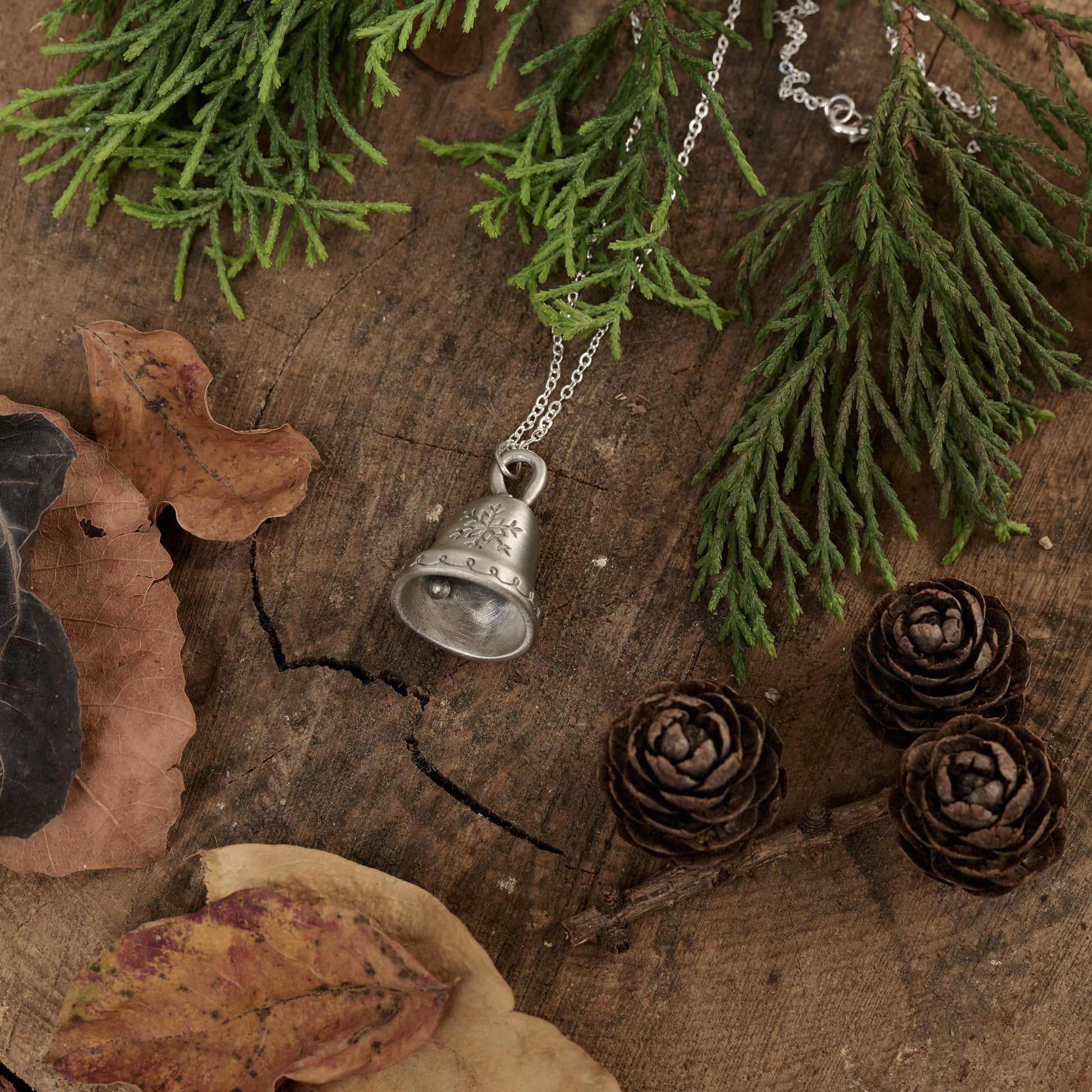 Bell Of Hope Necklace (Pewter) - Lisa Leonard Designs