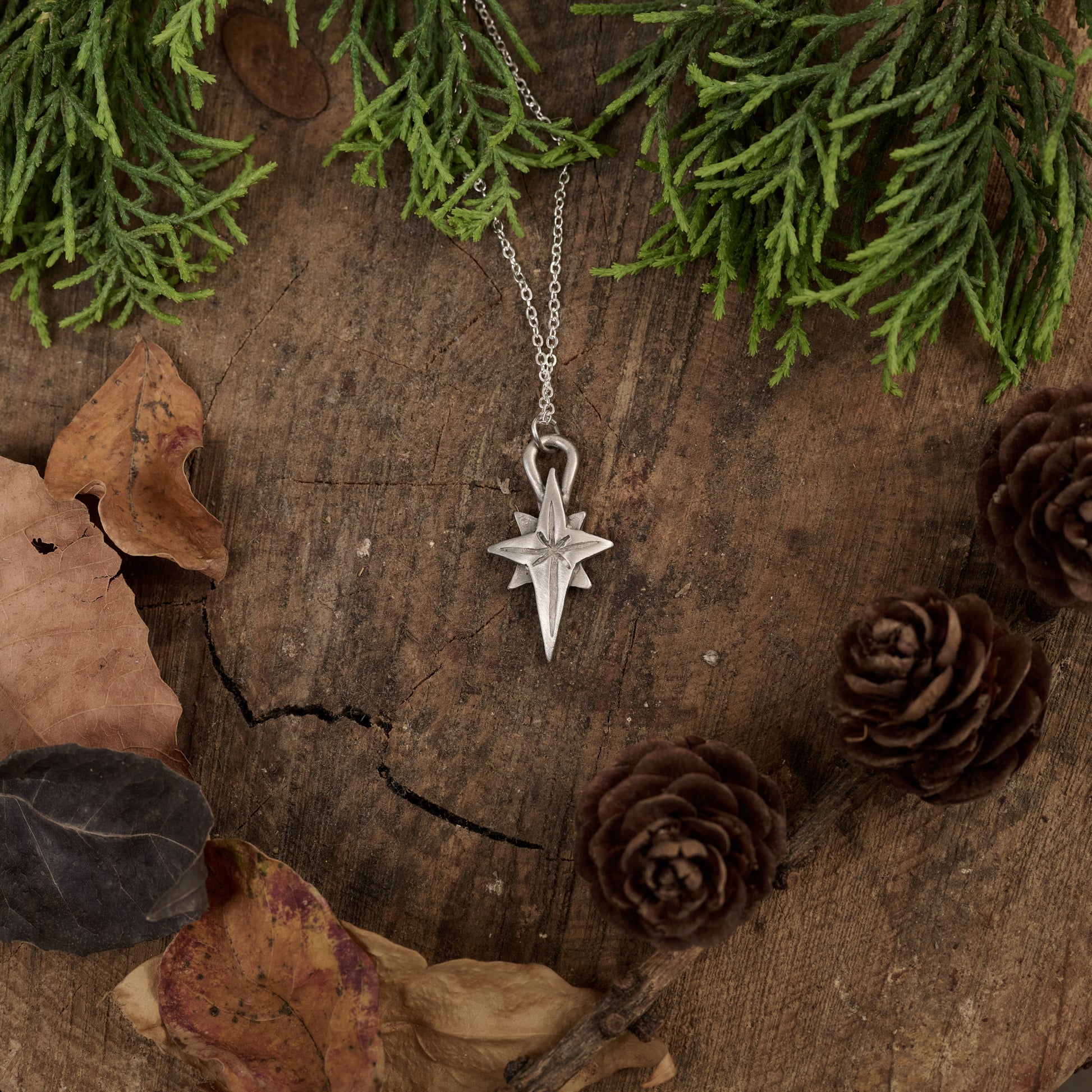 Star Of Wonder Necklace (Pewter) - Lisa Leonard Designs