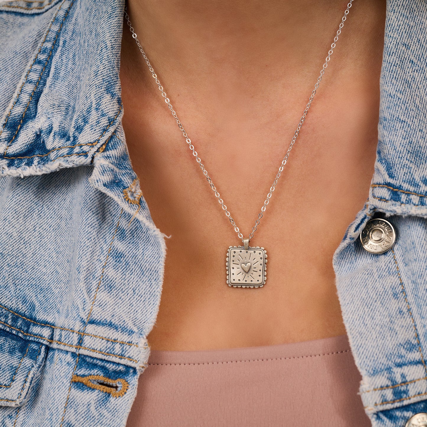 Love and Be Loved Necklace (Sterling Silver)