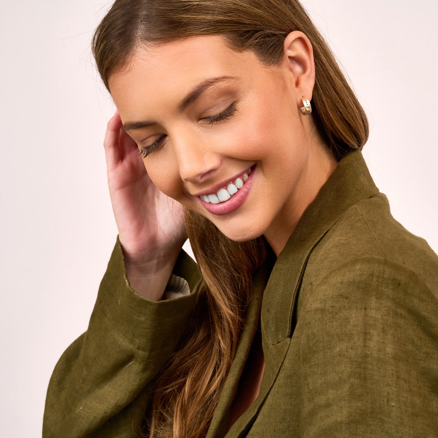 Spark Of Light Classic Hoop Earrings (Sterling Silver)