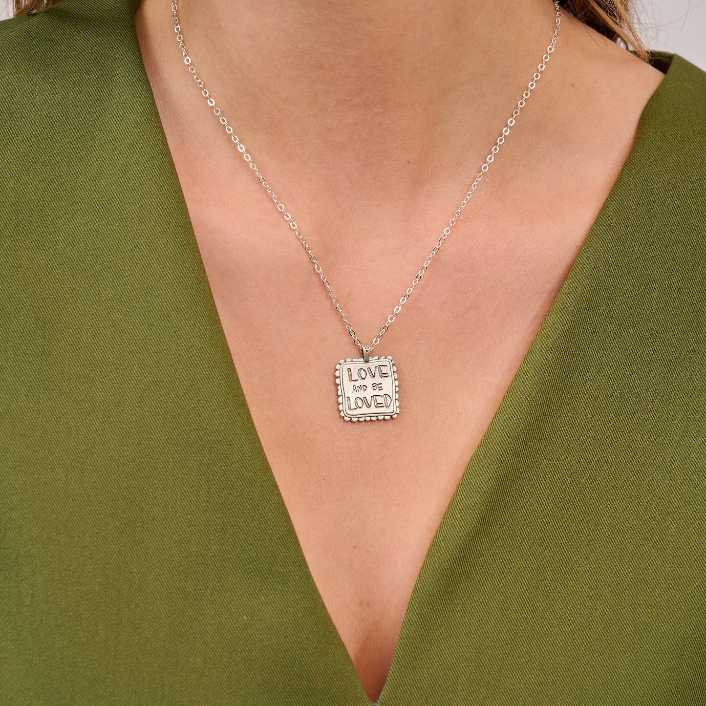 Love and Be Loved Necklace (Sterling Silver)