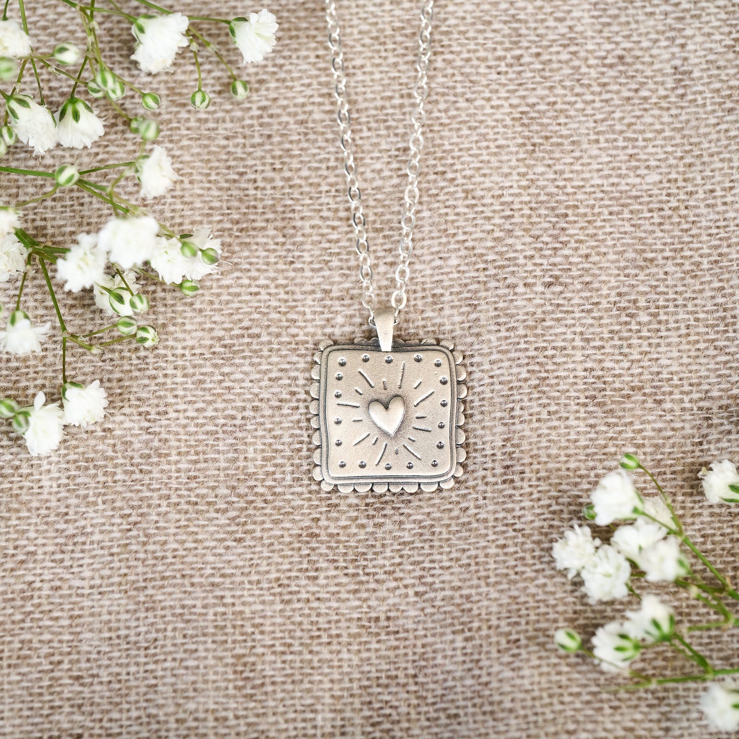 Love and Be Loved Necklace (Sterling Silver)