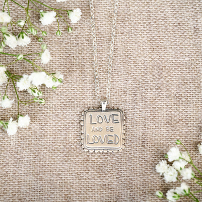 Love and Be Loved Necklace (Sterling Silver)
