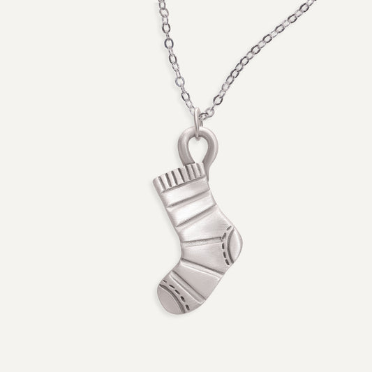 Fill The Stocking Necklace (Pewter)