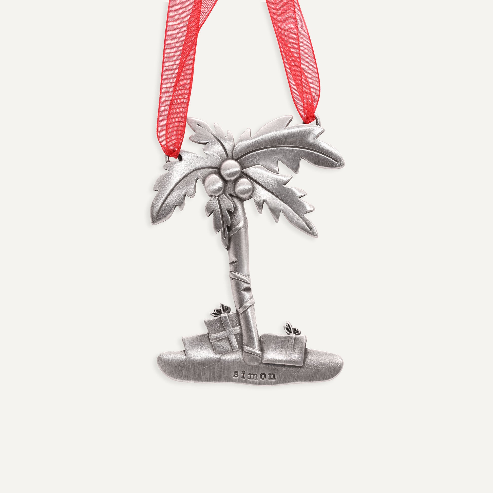 Coastal Christmas Ornament (Pewter) - Lisa Leonard Designs