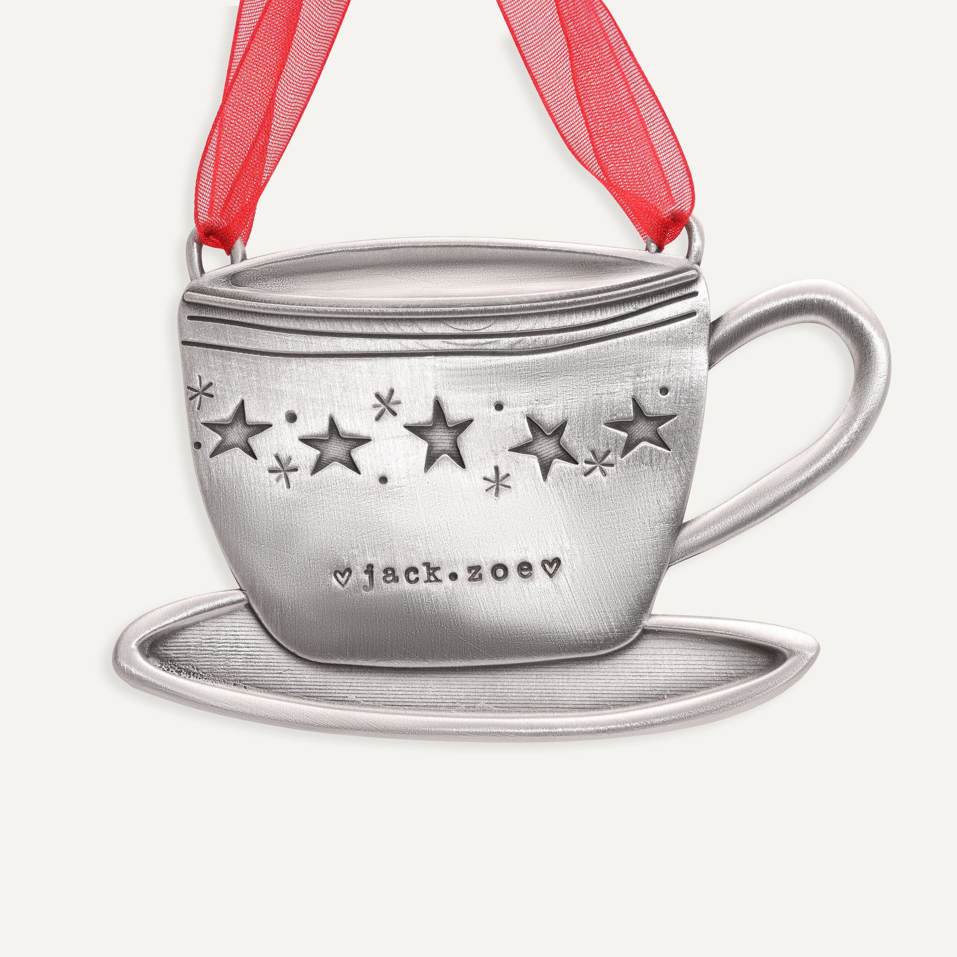 Cozy Cup Ornament (Pewter) - Lisa Leonard Designs