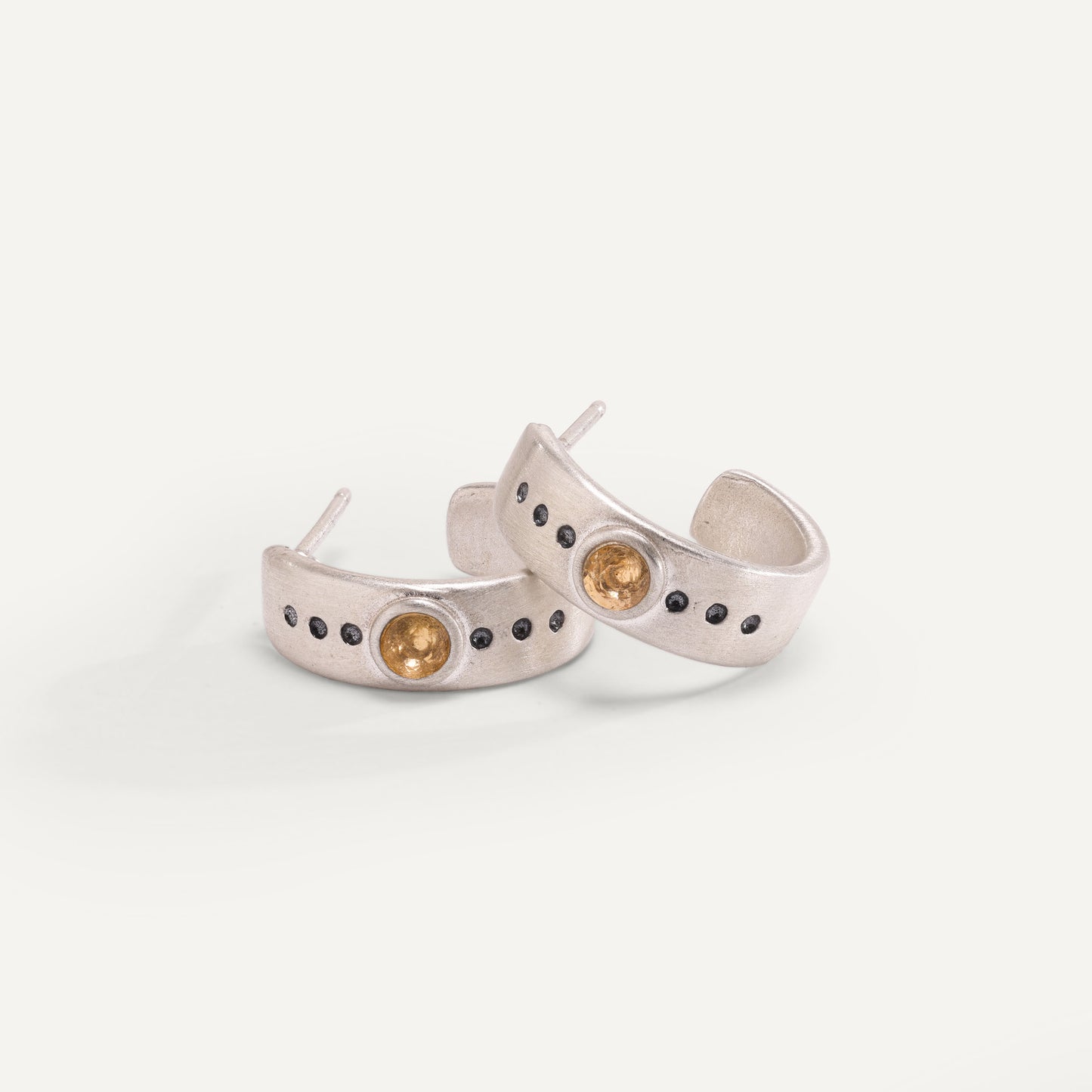 Spark Of Light Classic Hoop Earrings (Sterling Silver)