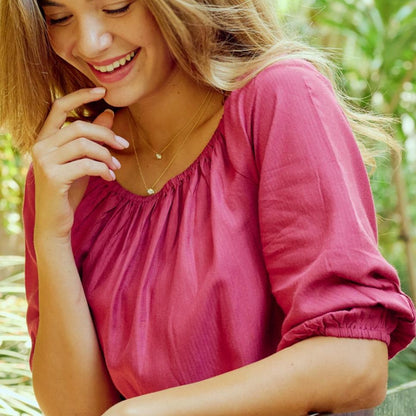 You are a Light Diamond Solitaire Pendant Necklace 0.5ct (14K Solid Gold)