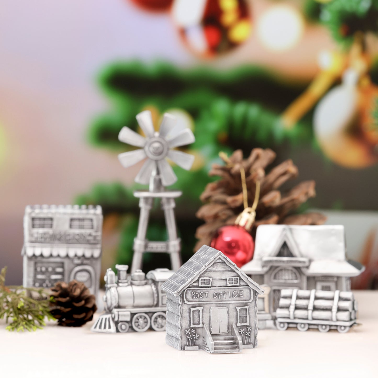 Magical Post Office Winter Wonderland (Pewter)