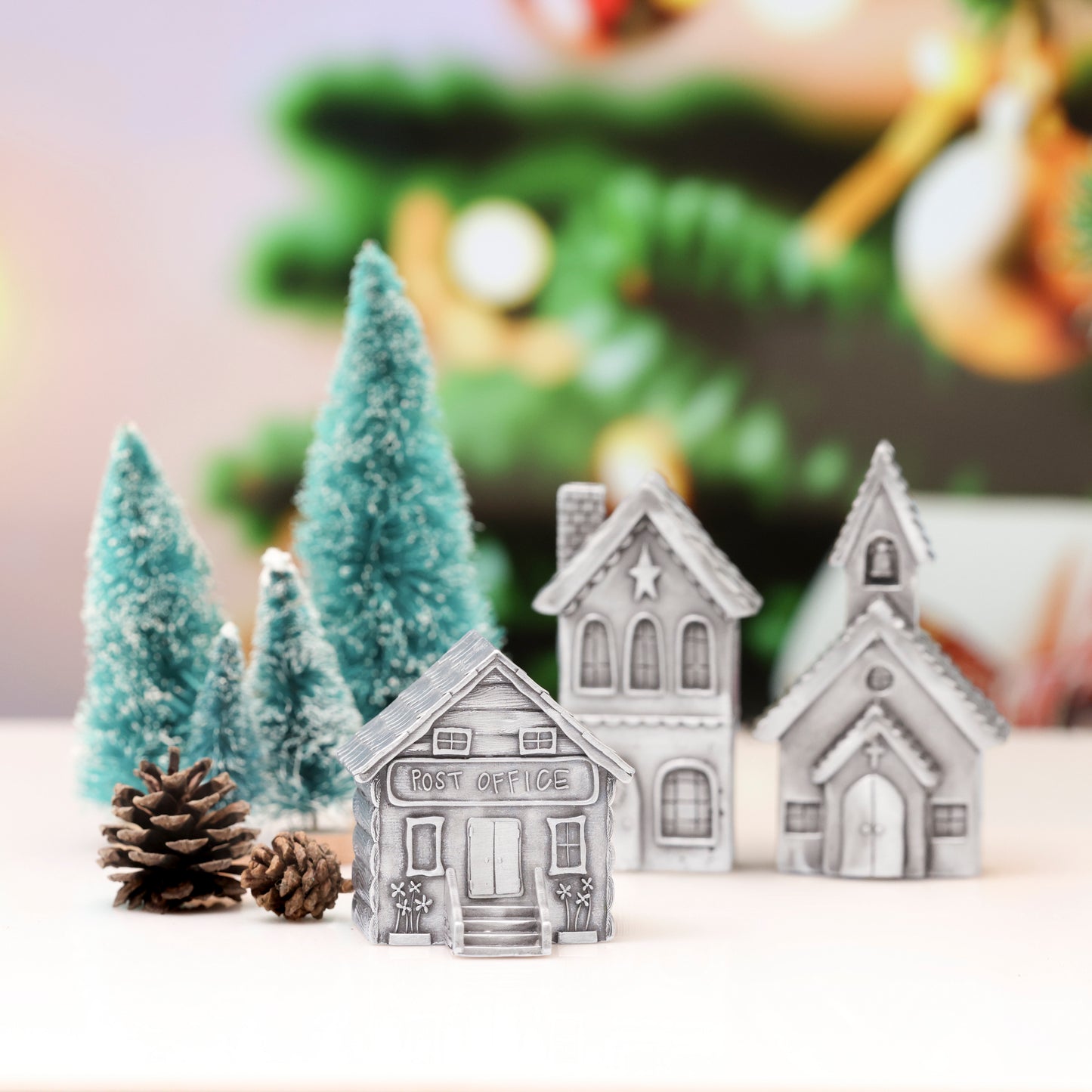 Magical Post Office Winter Wonderland (Pewter)