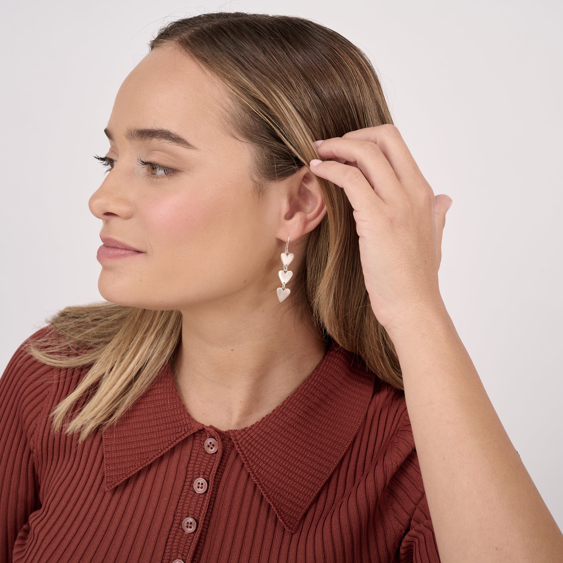 Happy Heart Earrings (Sterling Silver) - Lisa Leonard Designs