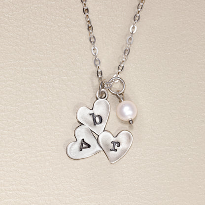 Heaps of Love Necklace (Sterling Silver)