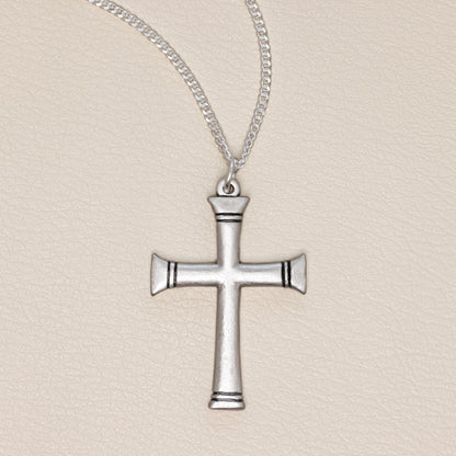 Chosen Cross Necklace (Sterling Silver)
