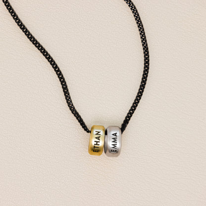 Limitless Necklace (Sterling Silver & Brass)