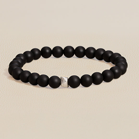 Onyx Beaded Bracelet