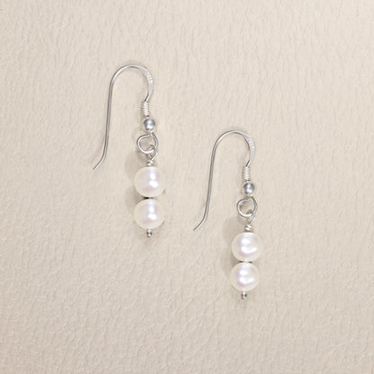 Essential Pearl Earrings (Sterling Silver)