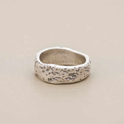 Withstand Ring (Antiqued Sterling Silver)
