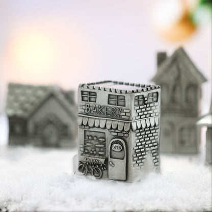 Bakery Winter Wonderland Village add-on (Pewter)