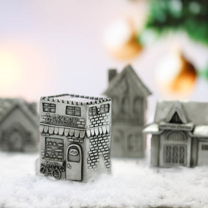 Bakery Winter Wonderland Village add-on (Pewter)