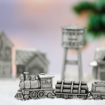 Logging Car for Winter Wonderland Train (Pewter)