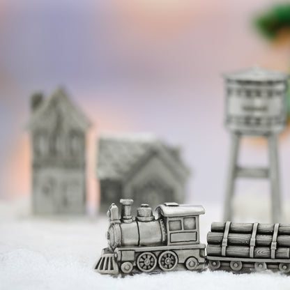 Logging Car for Winter Wonderland Train (Pewter)