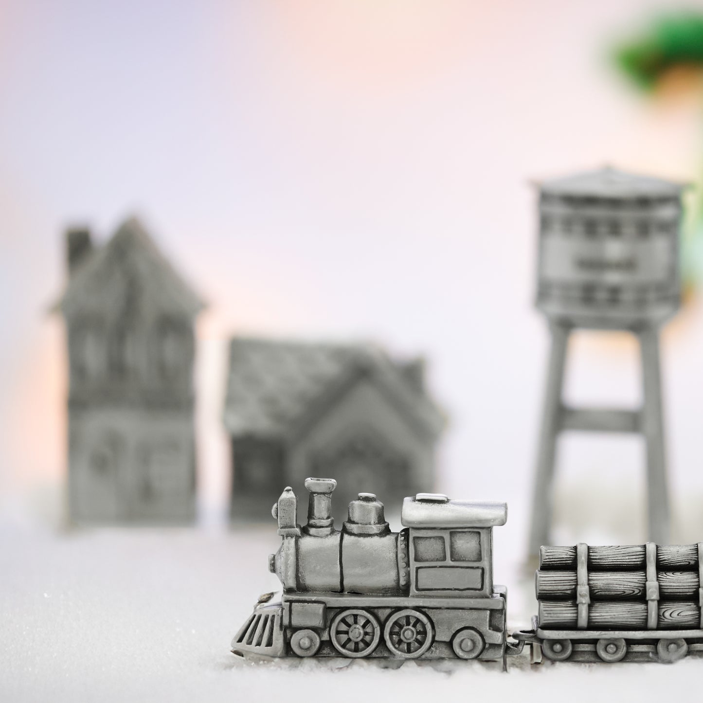 Logging Car for Winter Wonderland Train (Pewter)