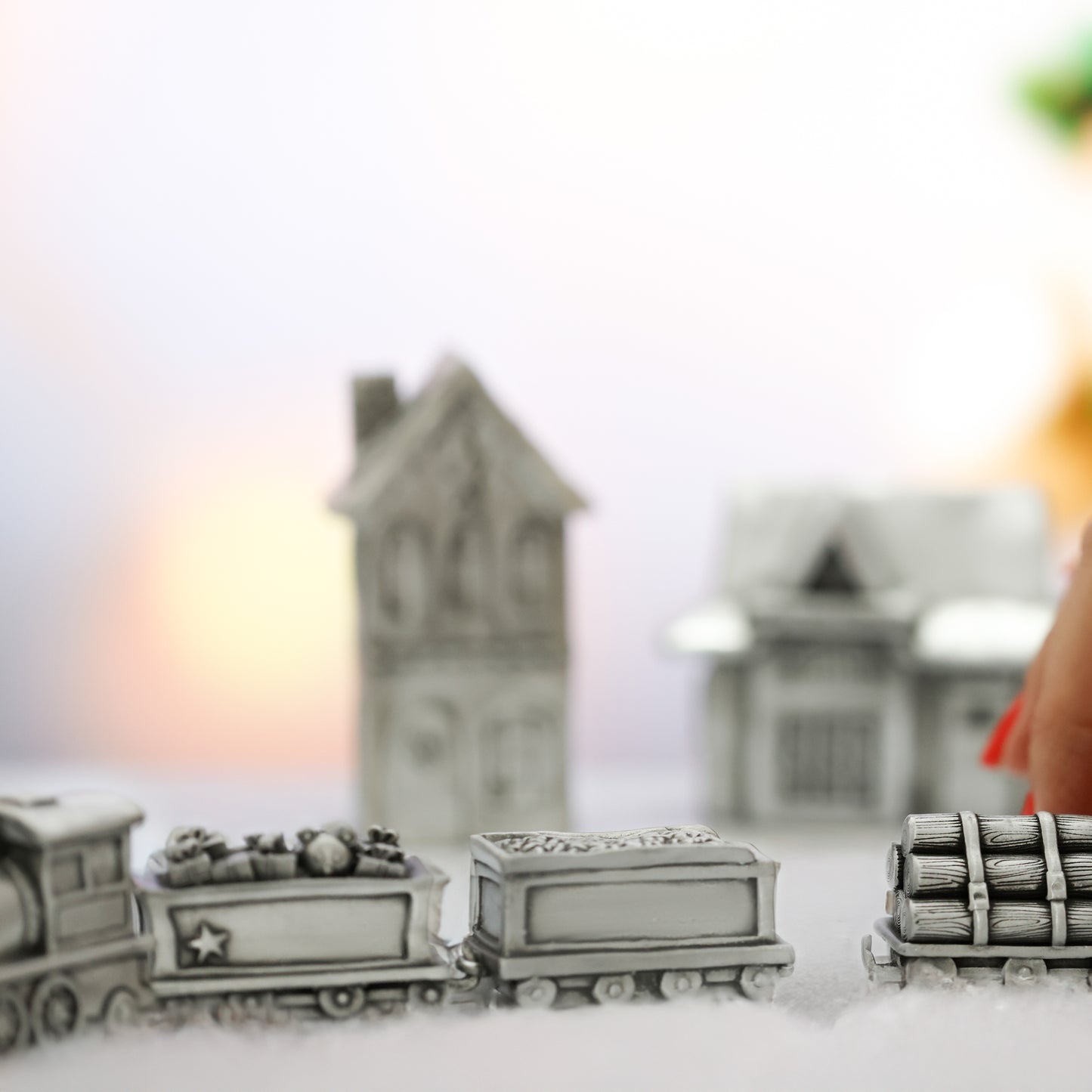 Logging Car for Winter Wonderland Train (Pewter)