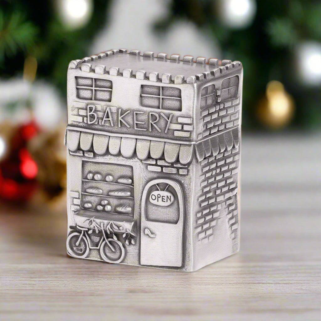 Bakery Winter Wonderland Village add-on (Pewter)