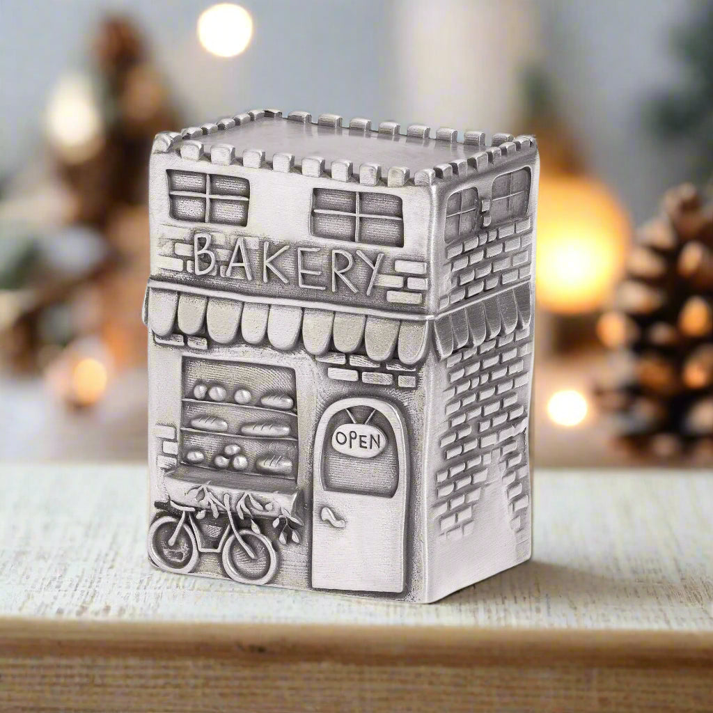 Bakery Winter Wonderland Village add-on (Pewter)