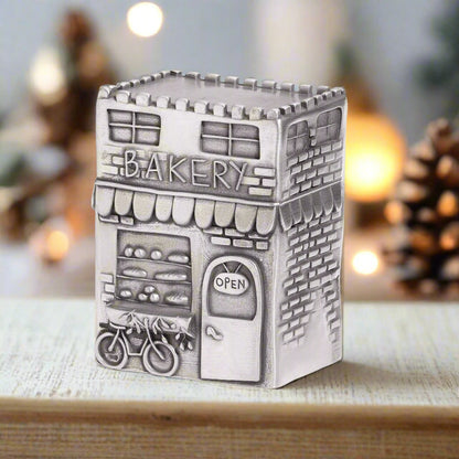 Bakery Winter Wonderland Village add-on (Pewter)