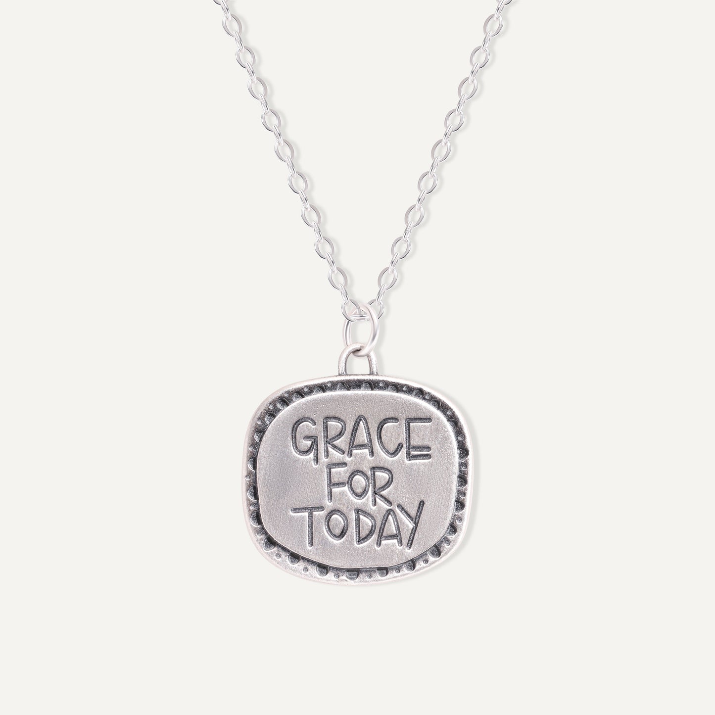 Grace and Hope Necklace (Sterling Silver)