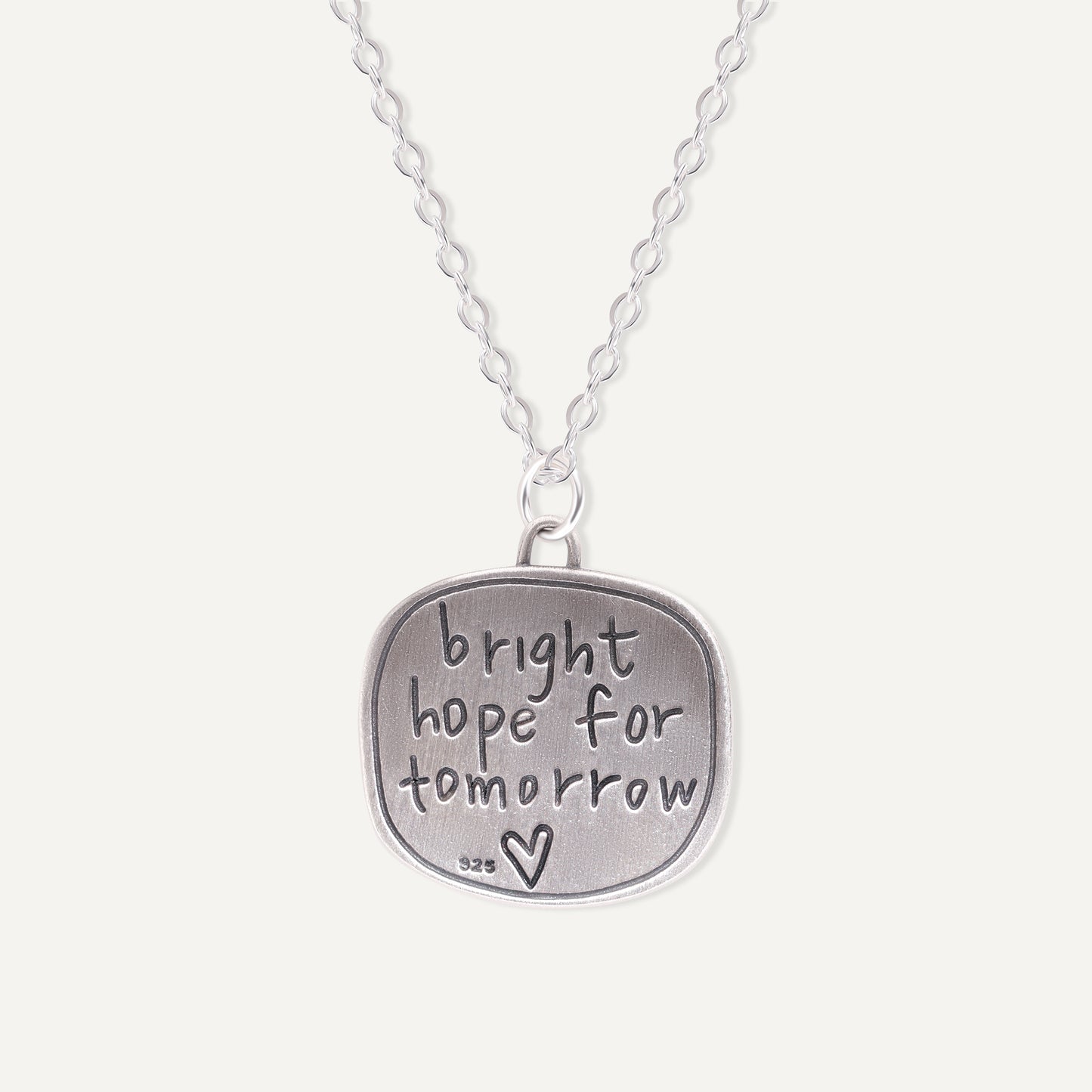 Grace and Hope Necklace (Sterling Silver)