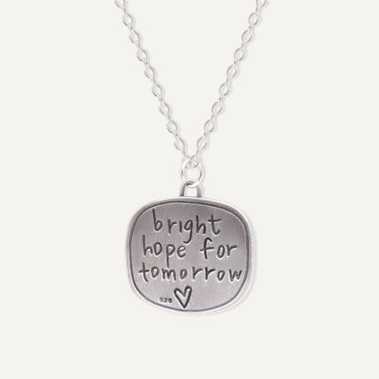 Grace and Hope Necklace (Sterling Silver)