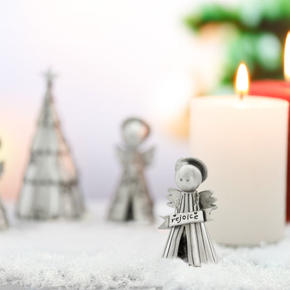 Angel with Banner (Pewter)