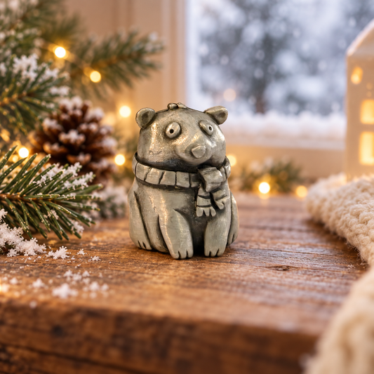 Stanley the Polar Bear (Pewter)
